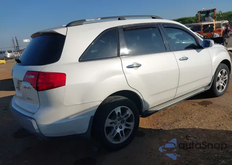2008 Acura Mdx Technology Package from USA, damaged, VIN 2HNYD28318H539925